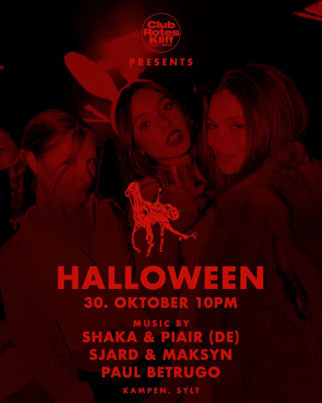 Cavaliers Halloween im Club Rotes Kliff