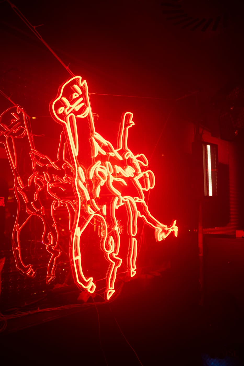 Cavaliers im Club Rotes Kliff, Eindruck des Abends