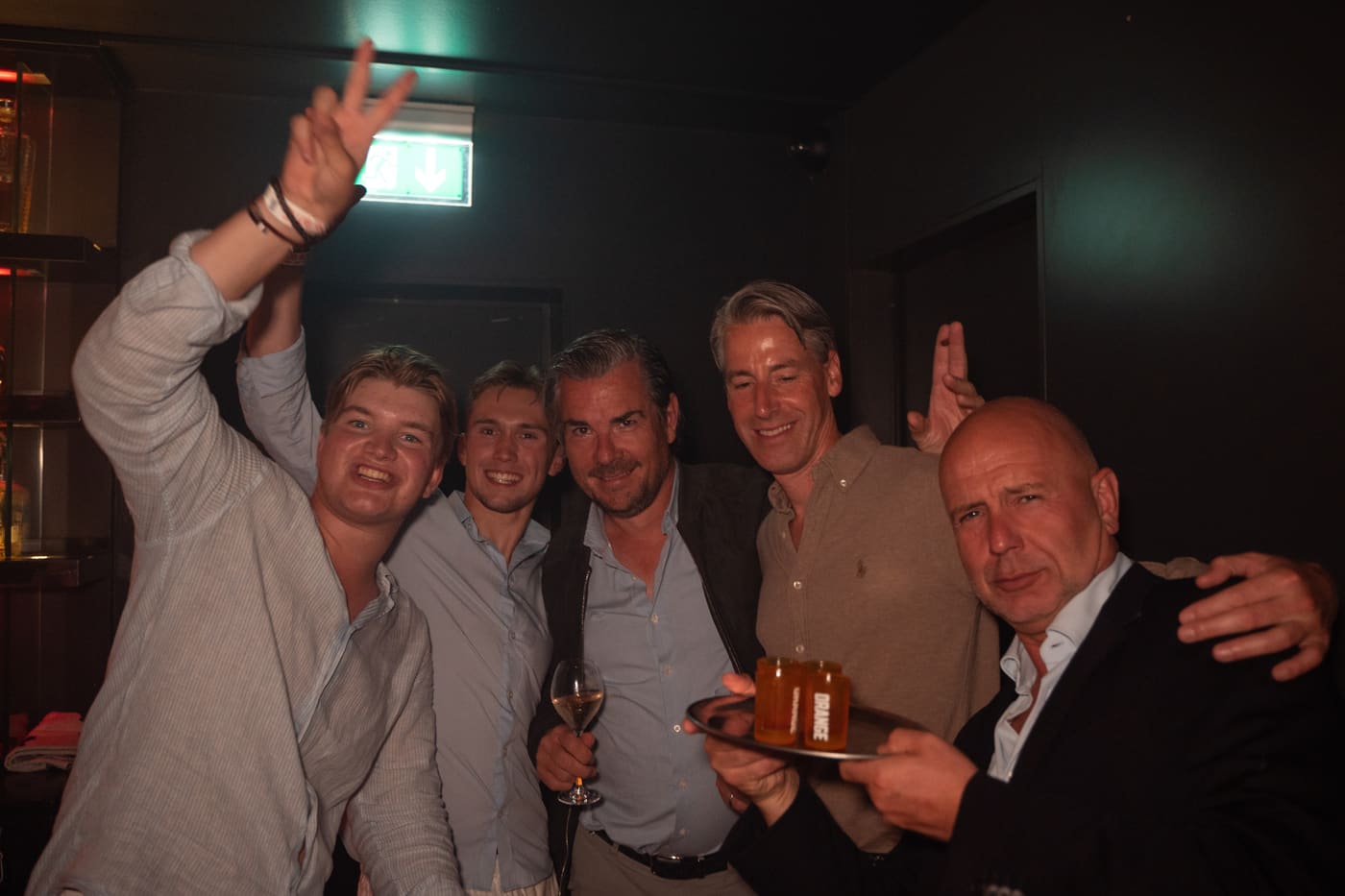 Cavaliers im Club Rotes Kliff, Eindruck des Abends